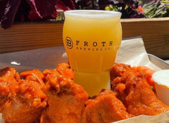 Old: Wingnutz @ Froth Brewing Offers Beer Flights & a Wing Sampler Like No Other